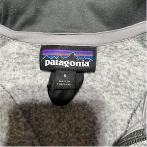 Patagonia‎ Fleece Better Sweater Jacket 1/4 Zip Womens Size Large Gray Heathered